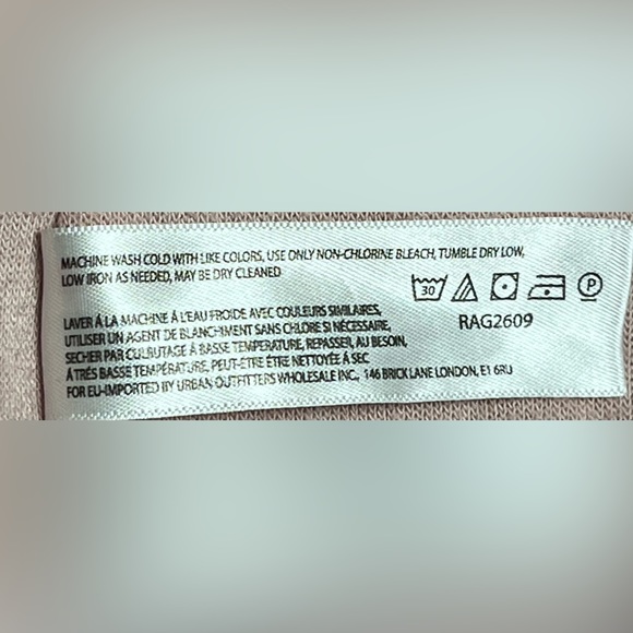 FREE PEOPLE Intimately OVERSIZED Pink SWEATER Women XS - Picture 9 of 9